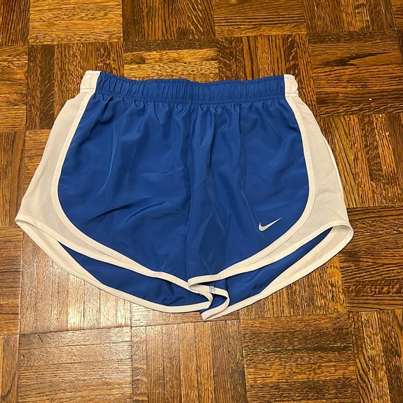 Blue and white Nike shorts - Picture 1 of 2